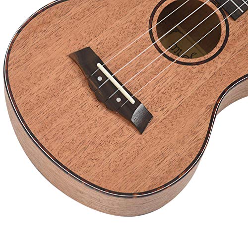 Veizao Ténor Acoustique Électrique Ukulélé 26 Pouce Guitare de Voyage 4 Cordes En Bois Acajou Instrument de Musique - Les Beatles, Paul McCartney, John Lennon, RIngo Starr, George Harrison Veizao Ténor Acoustique Électrique Ukulélé 26 Pouce Guitare de Voyage 4 Cordes En Bois Acajou Instrument de Musique – Image 7