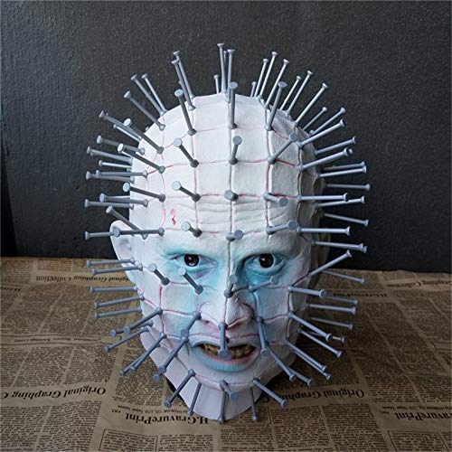 Scary Clown Latex Full Face Mask Adult Ghost Party Halloween Party Mask Mens Adult Mask Latex Hood Helmet Festival Cosplay Prop Katoot