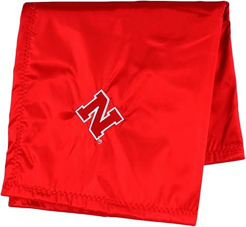 Comfy Feet Everything Comfy Nebraska Cornhuskers - Manta de felpa sedosa y súper suave para bebé, 28 x 28 pulgadas disponible en Yaxa Colombia