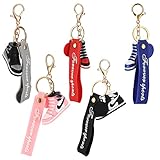 Paket beinhaltet: 5 x Schlüsselanhänger mit Lanyard, in 5 Farben: schwarz, rot, blau, grau, pink, schwarz; Wenn Sie bei der Verwendung unserer Produkte auf Probleme stoßen oder Vorschläge haben, setzen Sie sich bitte rechtzeitig mit uns in Verbindung, und wir werden Ihnen eine zufriedenstellende Lösung anbieten.