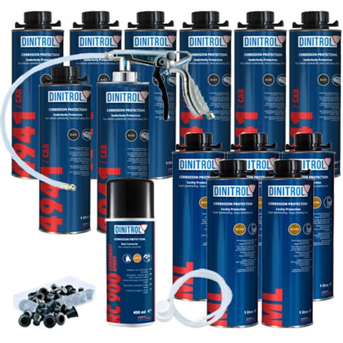 DINITROL DIY RUST PROOFING LITRES KIT FOR MOTORHOME & VAN