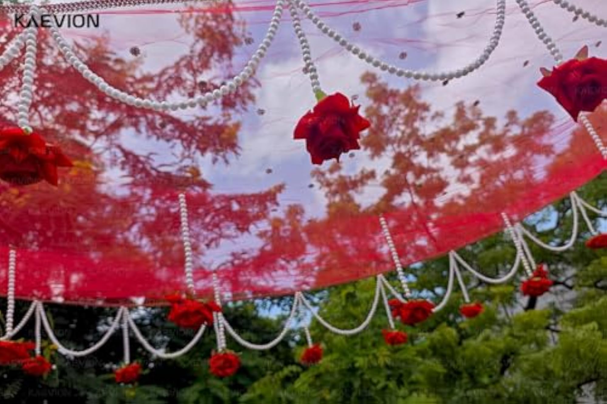 Bridal Entry Phoolon ki Chaddar with Artificial Roses