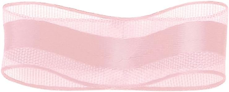 RibbonBon センターサテンオーガンジーリボン #125 50mm幅 巻(30m) 5サイズ30色展開