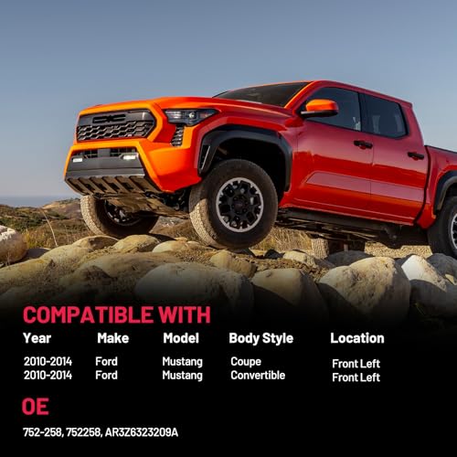 Image of BDFHYK 752-258 Power Window Regulator Without Motor Front Left Compatible with Ford Mustang 2010-2014