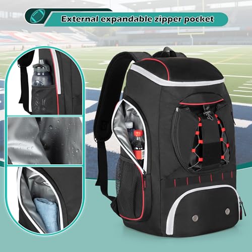 Smasrob Football Backpack with Ball Holder