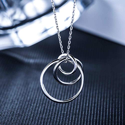 Sterling-Silver-3-Circles-Necklace-Generation-Necklace-Grandmother-Mother-Daughter-Necklaces-Family-Necklace-Grandma-Gift-Mother-Daughter-Necklace-Generation-Necklace