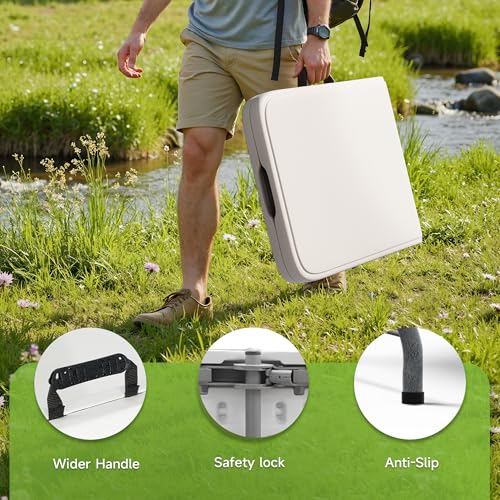 Ortus Collective Folding Table 6 Foot - Heavy Duty 330LBS Capacity, Sturdy & Foldable Design with Safety Lock - Portable Tables Folding for Camping, Party, Indoor & Outdoor Use, 1 Pack