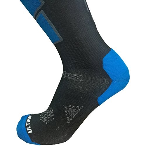 Ultimate Socks Mens Thermolite Ski Snowboard Warm Blue Large 9-11.5 #TOP1
