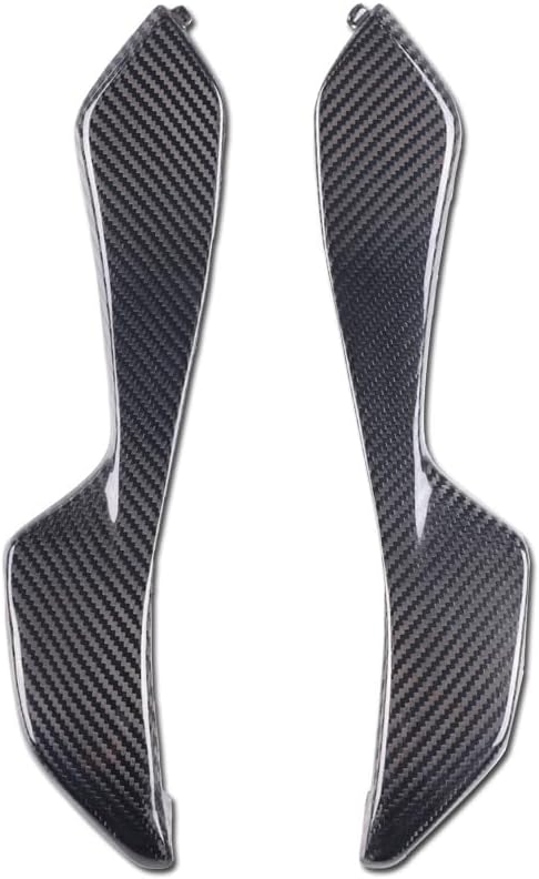 MC 100% 3K Real Carbon Fiber Under Gas Tank Inner Side Panels Fit for Honda 2004-2007 CBR1000RR CBR 1000RR Glossy Twill Weave Motorcycle Bodykit Cowling Replacement Part