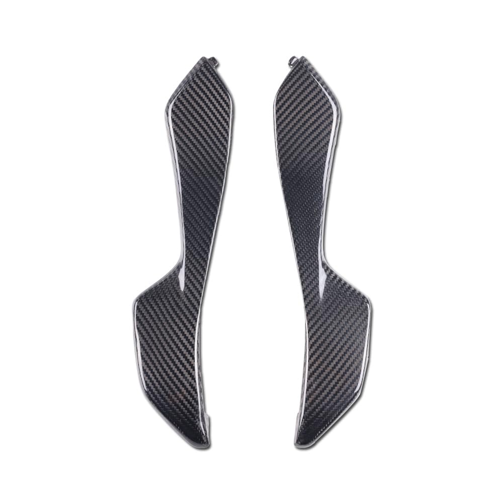 MC 100% 3K Real Carbon Fiber Under Gas Tank Inner Side Panels Fit for Honda 2004-2007 CBR1000RR CBR 1000RR Glossy Twill Weave Motorcycle Bodykit Cowling Replacement Part