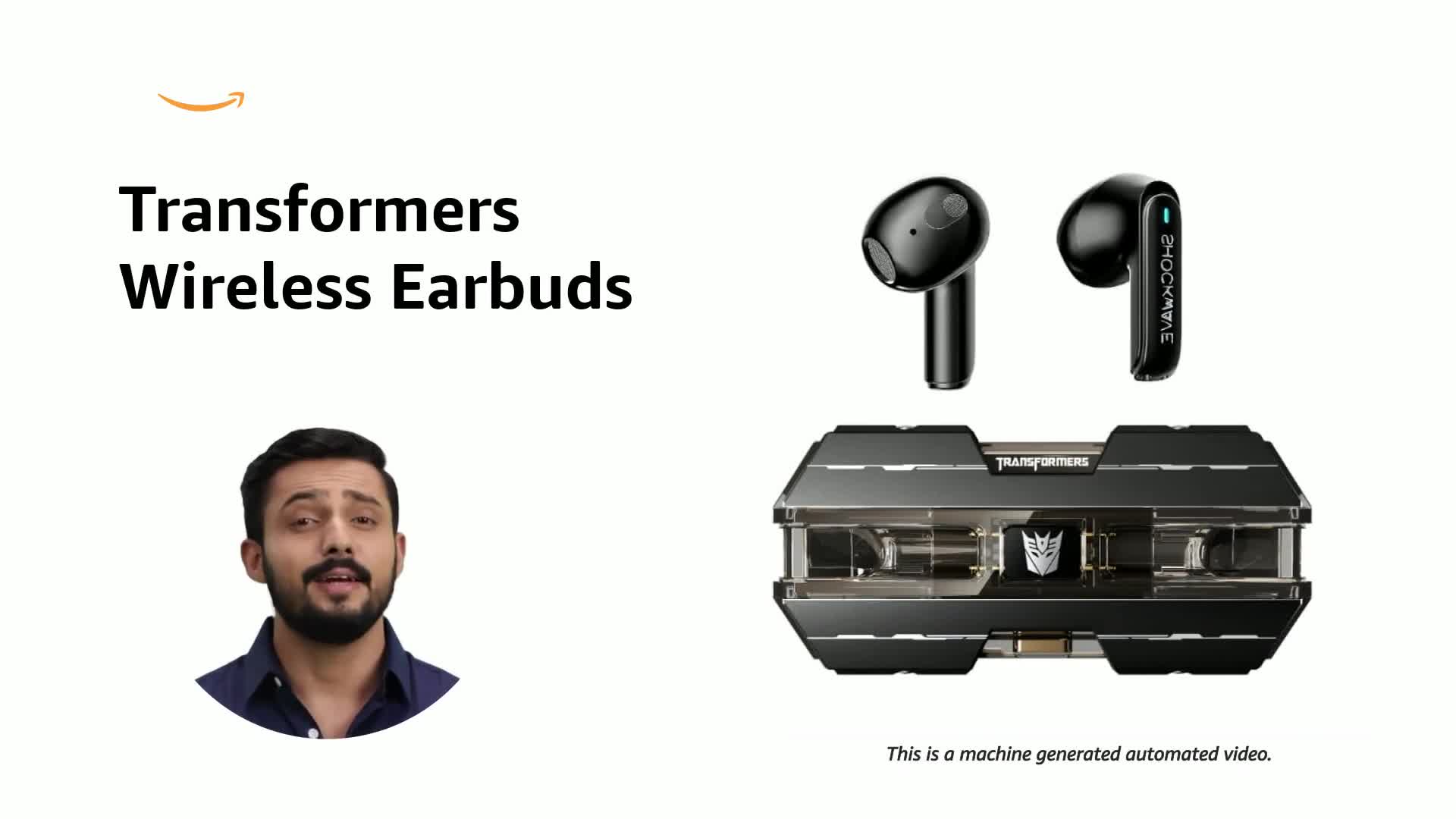 Transformers TF-T01 True Wireless Earbuds Bluetooth 5.3 Headphones