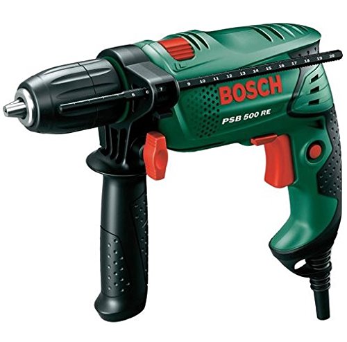 Preisvergleich Produktbild TRAPANO PERCUSSIONE BOSCH "PSB EASY" (PSB500RE) 500W-13MM D