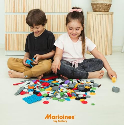 Marioinex- Mini Waffle Konstruktor 500 Conjunto de construcción, Multicolor 902288