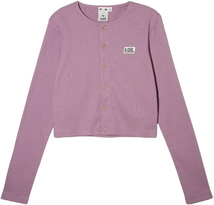 [エックスガール] カーディガン L/S CARDIGAN レディース