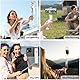 yAyusi Ausziehbarer Mini-Selfie-Stick, Tragbarer Selfie-Stick im Taschenformat mit Fernbedienung, Kompakter Handyhalterung Stand mit Telefonhalter für Vlog/Videoaufzeichnung/Live-Streaming (Weiß)