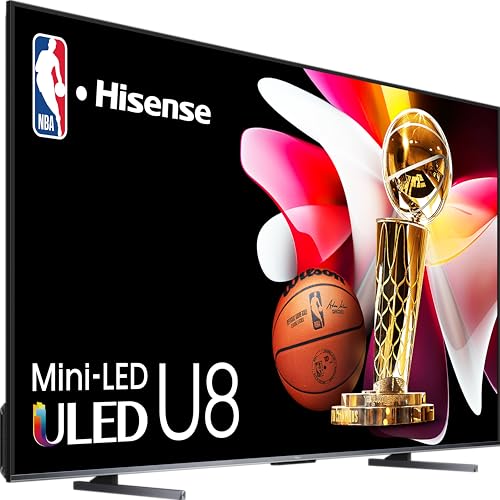 Hisense 100-Inch Class U8 Series Mini-LED ULED 4K UHD Google Smart TV (100U8K) - QLED, 480 Motion Rate, 144Hz Game Mode Pro, Dolby Vision IQ, HDMI 2.1, Alexa Compatibility, 2.1.2 Multi-Channel Audio - Image 25