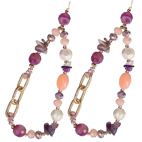 Chaîne de téléphone Mikikit pendentif bijou strass