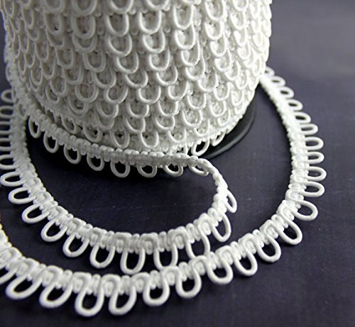 Nakpunar Pearl Bridal Buttons (3/8" Full Round, White) #TOP4