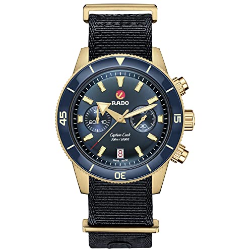 Rado Men's Captain Cook Automatic Watch, Blue2