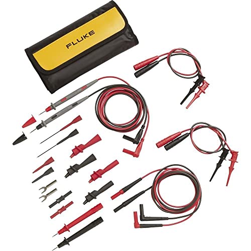 Fluke Tl81A Test Lead Set, Deluxe Electronic,Red/Black,Small #TOP8