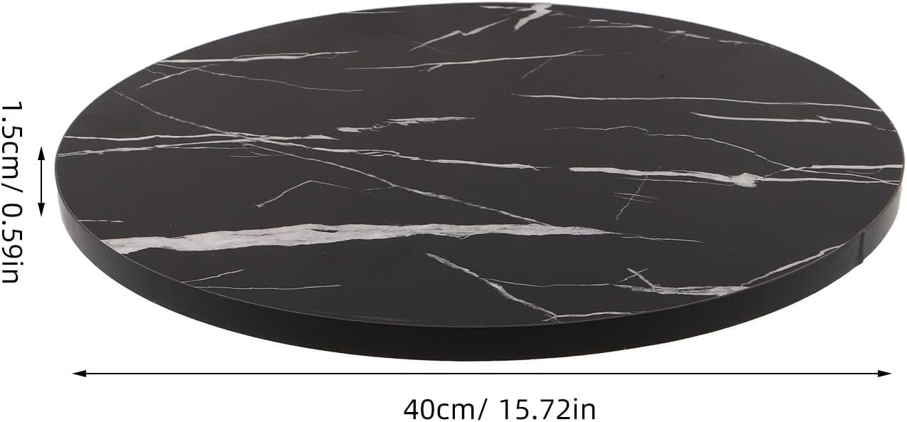 Round Table Top Accessories: Dining Room Coffee Table Surface Replacement for Kitchen and Outdoor - Modern Living Space Decoration 40cm/15.7''