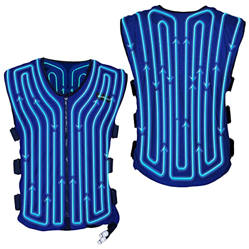 Alphacool 12V Motorcycle Circulatory Cooling Vest System – Cool Vest With Sae Adapter And Extension Hose – Biking Cooler Vest - M-L #TOP5