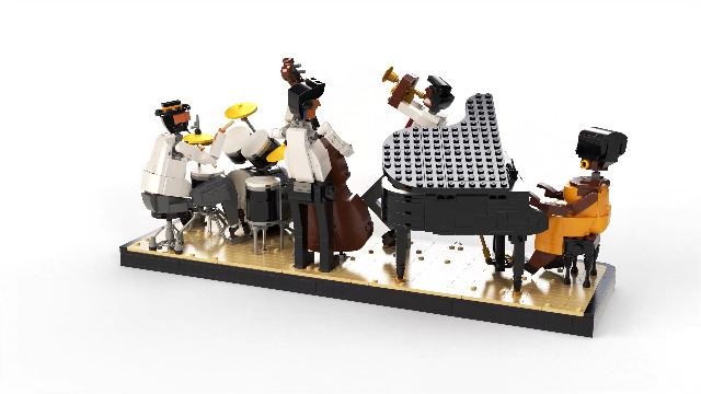 Amazon.com: LEGO Ideas Jazz Quartet 21334 Building Blocks
