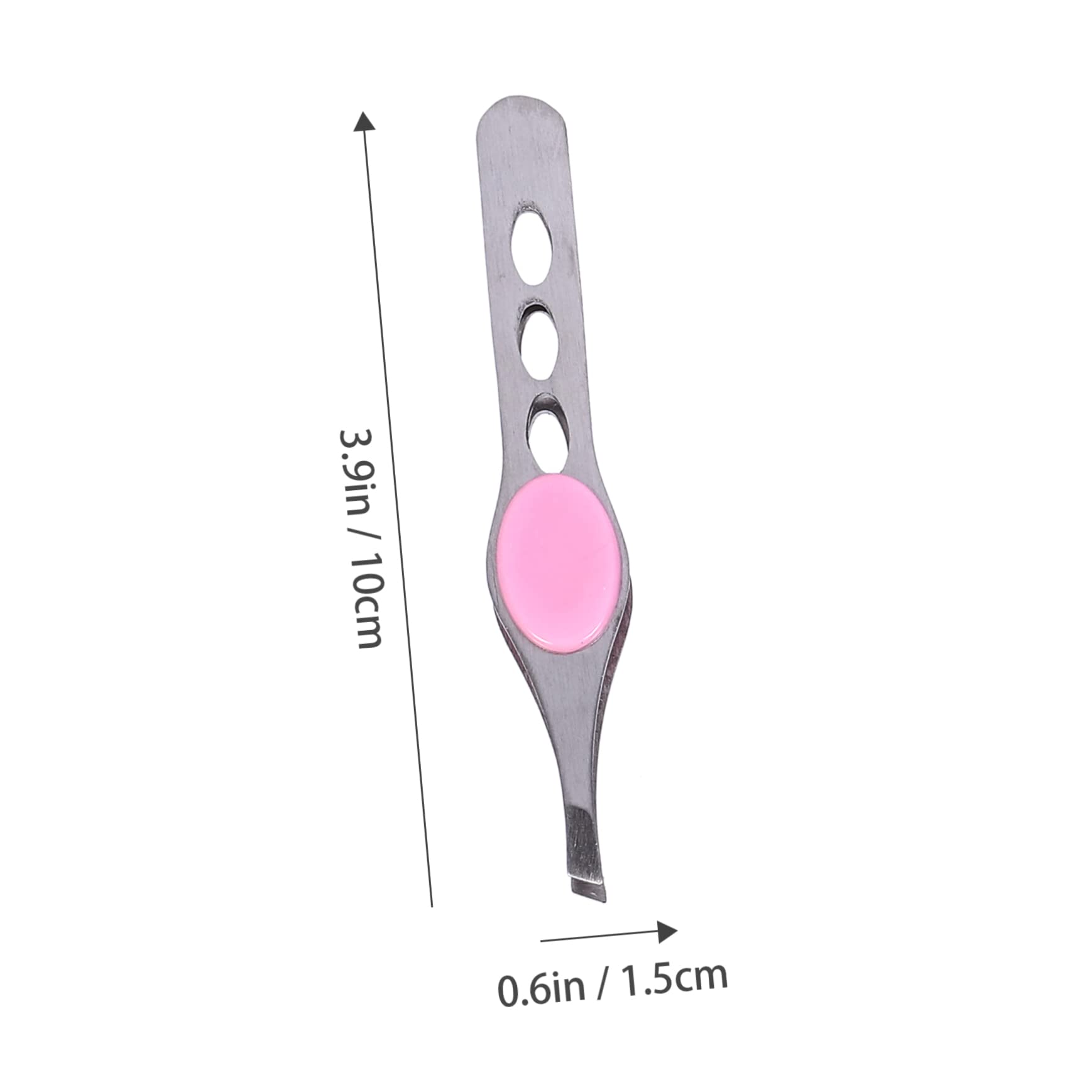 Beavorty 4Pcs Eyebrow Clip Creative Eyebrow Tweezers for Home Salon Use with High Adhesion for Precision Tweezing of Fine Hair