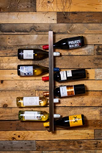 bar@drinkstuff Wijnbar Hedendaags Wijnrek 12 Fles Metalen Wandgemonteerde Wijnrek, Wijnflessenrek, Horizontaal Wijnflessenrek.. - Image 4
