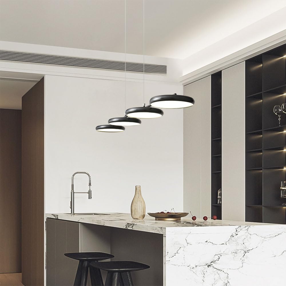 FZQSXAZU Ceiling Pendant Light Fixture Multi-Chandelier Dimmable Modern LED Hanging Lamp Nordic Decoration for Dining Room Bedroom Kitchen Island Cafe