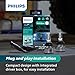 Philips UltinonSport 9008 LED Bulb for Fog Lights and Powersports Headlights, 2 Pack Clear