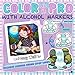 COLOR LIKE A PRO  WITH ALCOHOL MARKERS: Step-by-Step Guide to Coloring: Learn and Train Realistic Effects, Blending, Shadows, Gradients, Light, ... and Advanced Colorists (Cozy Welt (eng.))
