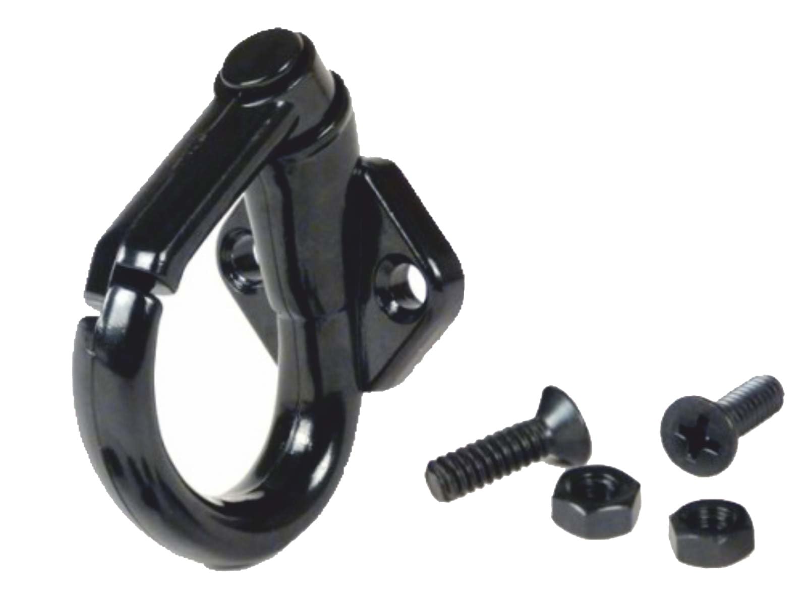 Gancio Porta Borsa Nero In Alluminio Per Vespa - Cif Ferrigno Srl - 8