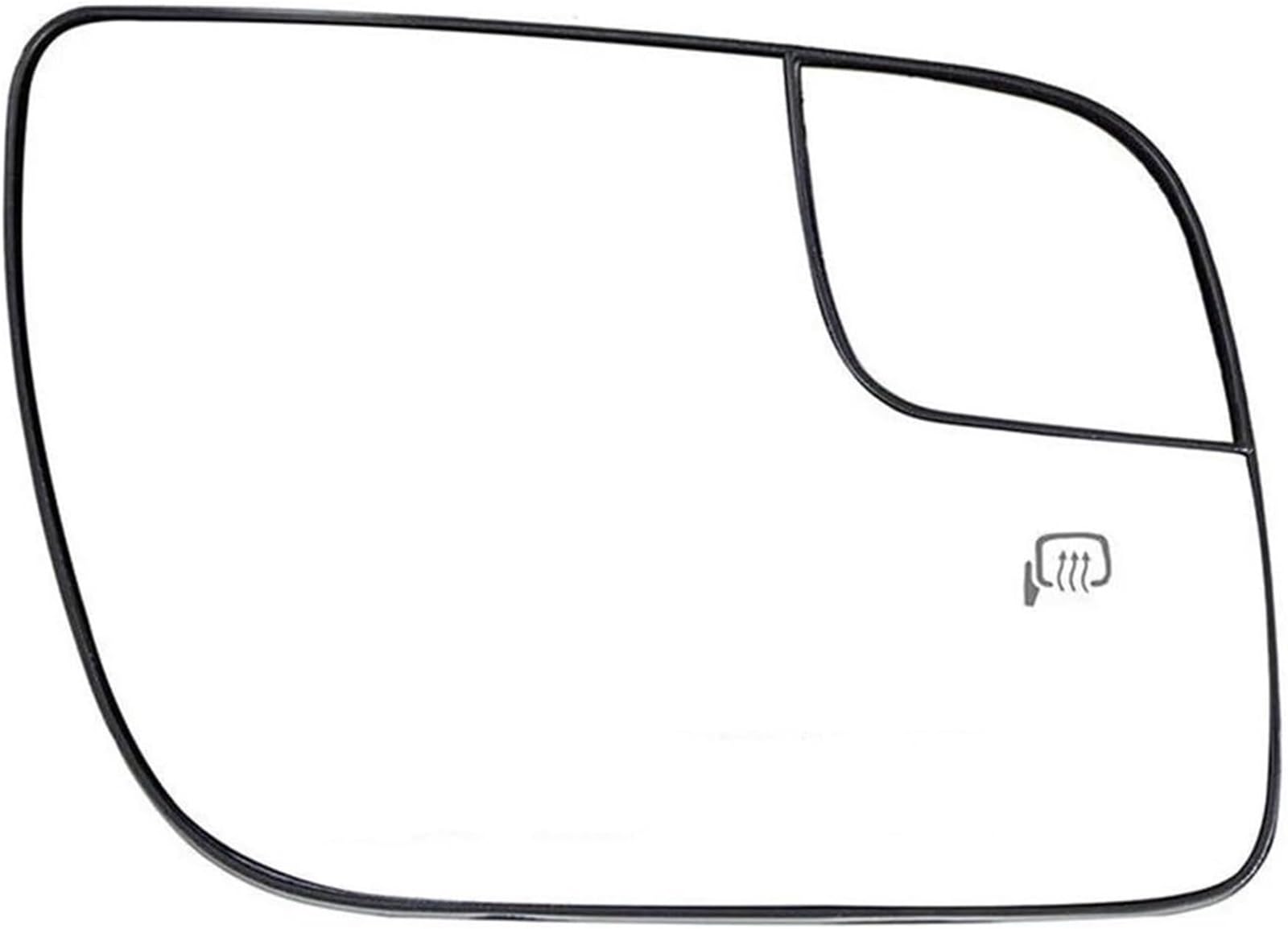 Miroir de rétroviseur Explorer 2011-2019 glace de remplacement passager droit - 7