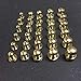 10 pz/lotto ottone oro monaco testa chiodo rivetto viti prigioniere indietro rame capezzolo borsa in pelle rivetto per cintura accessori artigianali nave libera, oro come foto, 10mmx8mm