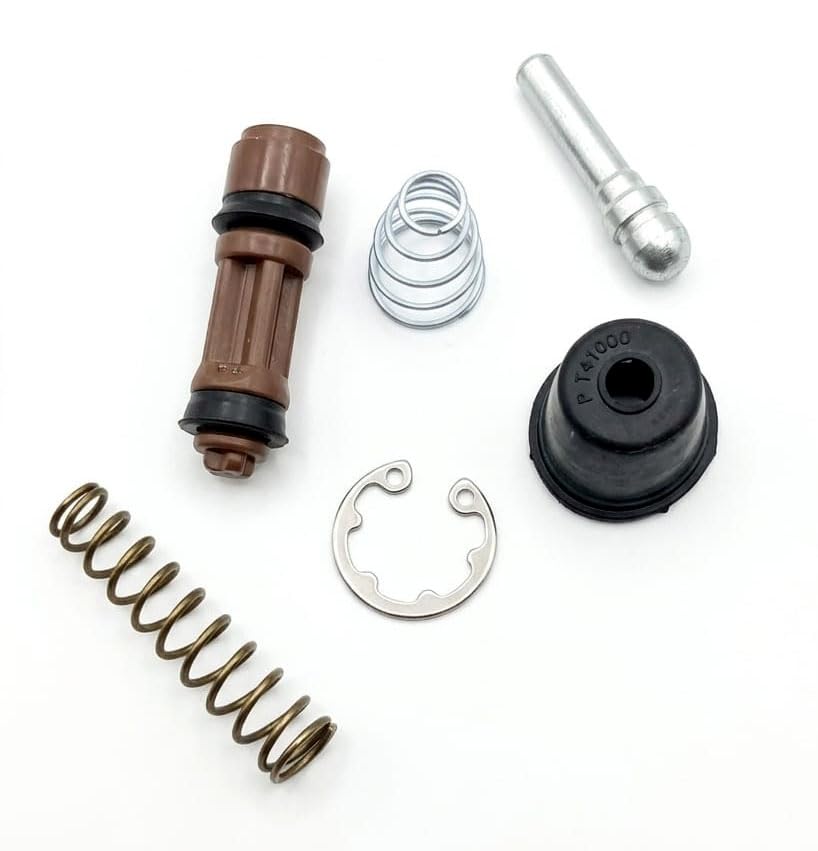 Motorcycle Master Cylinder Repair Kit for Vespa KBS Type | Front Brake MC Rebuild Kit with Spring Seal Rubber Boot Piston Clip | Hydraulic Brake Master Cylinder Service Replacement Kit for Scooter-image-30