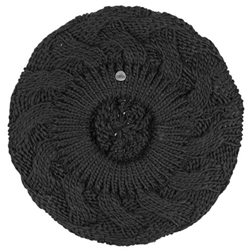 Lierys Jesila Knit Beret Women Black One Size #TOP2