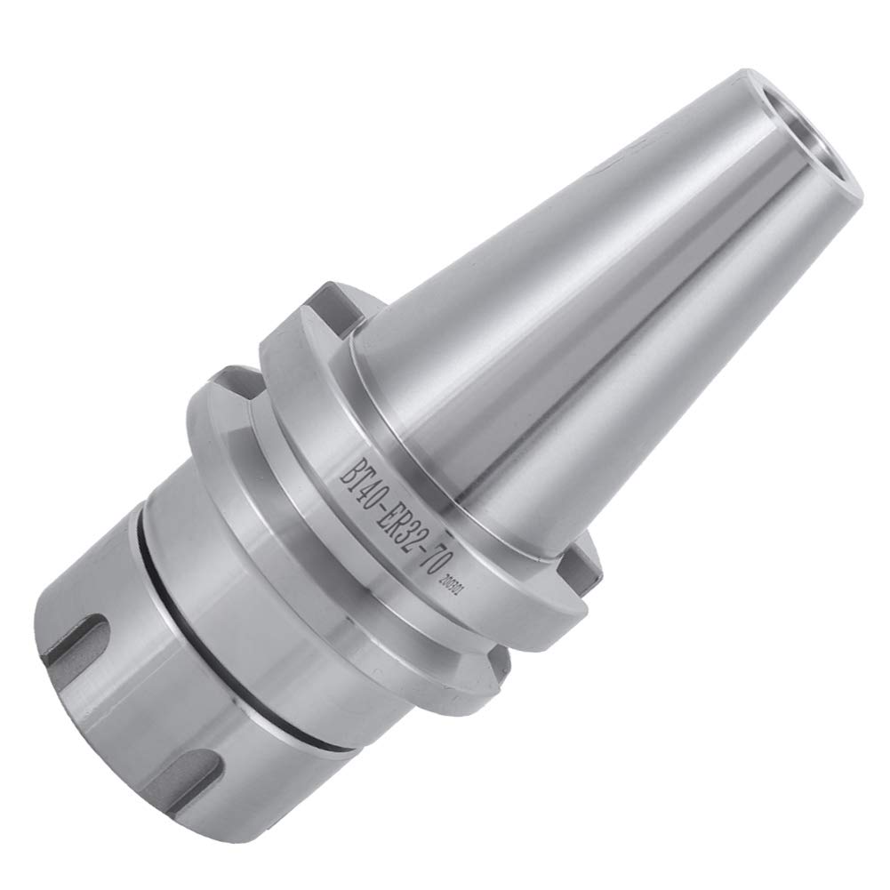 Portautensili CNC ad alta precisione 2~20mm / 0.1~0.8in Portautensili CNC 70mm / 2.8in 40cr Acciaio inossidabile BT40-ER32-70 Foratrici Macchina per incidere di CNC