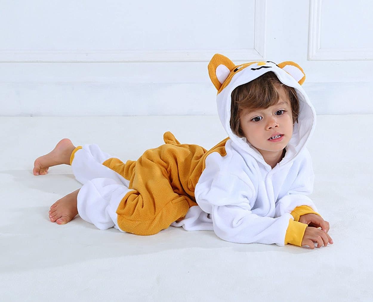 Unisex Kids Animal Onesie Plush Cosplay Costumes for Halloween Christmas - Image 4