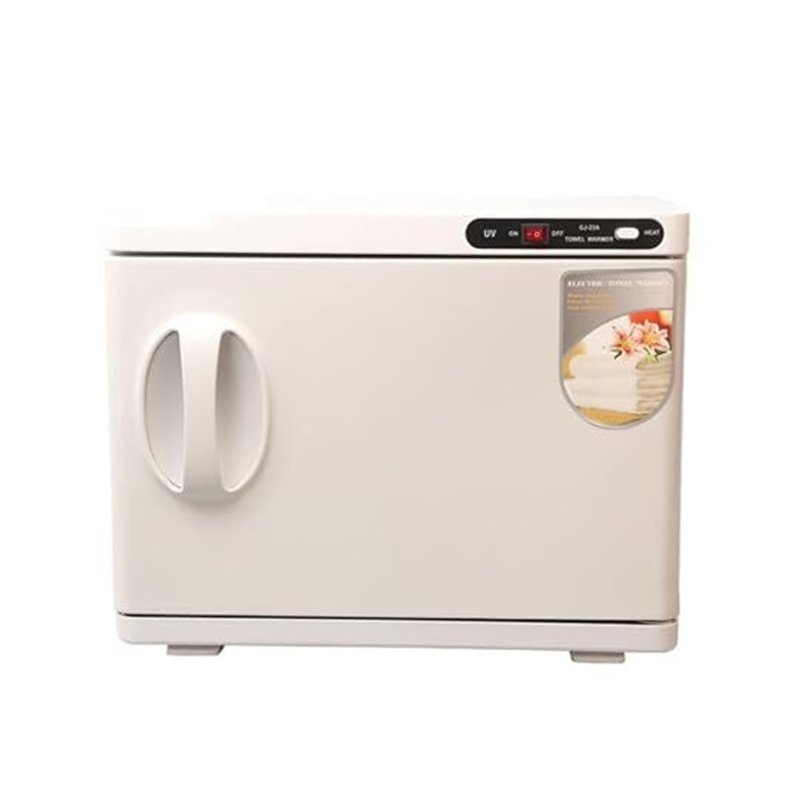 Towel Warmer, 23L High Temperature Disinfection Cabinet with UV Light for Spa & Home Use (Bianco)