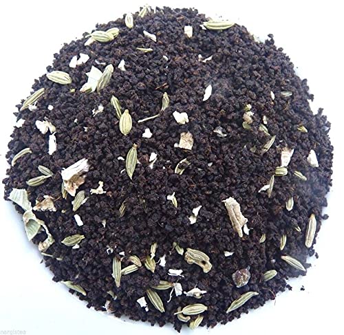Image of Siyacha Tea Bombay Cutting Chai|100 Grams |Strong Malty Black Tea |with Pure Ginger, Cinnamon, Cardamom, Fennel Blend |100% Natural Herbal Refreshing Beverage(Makes 50 Cups)
