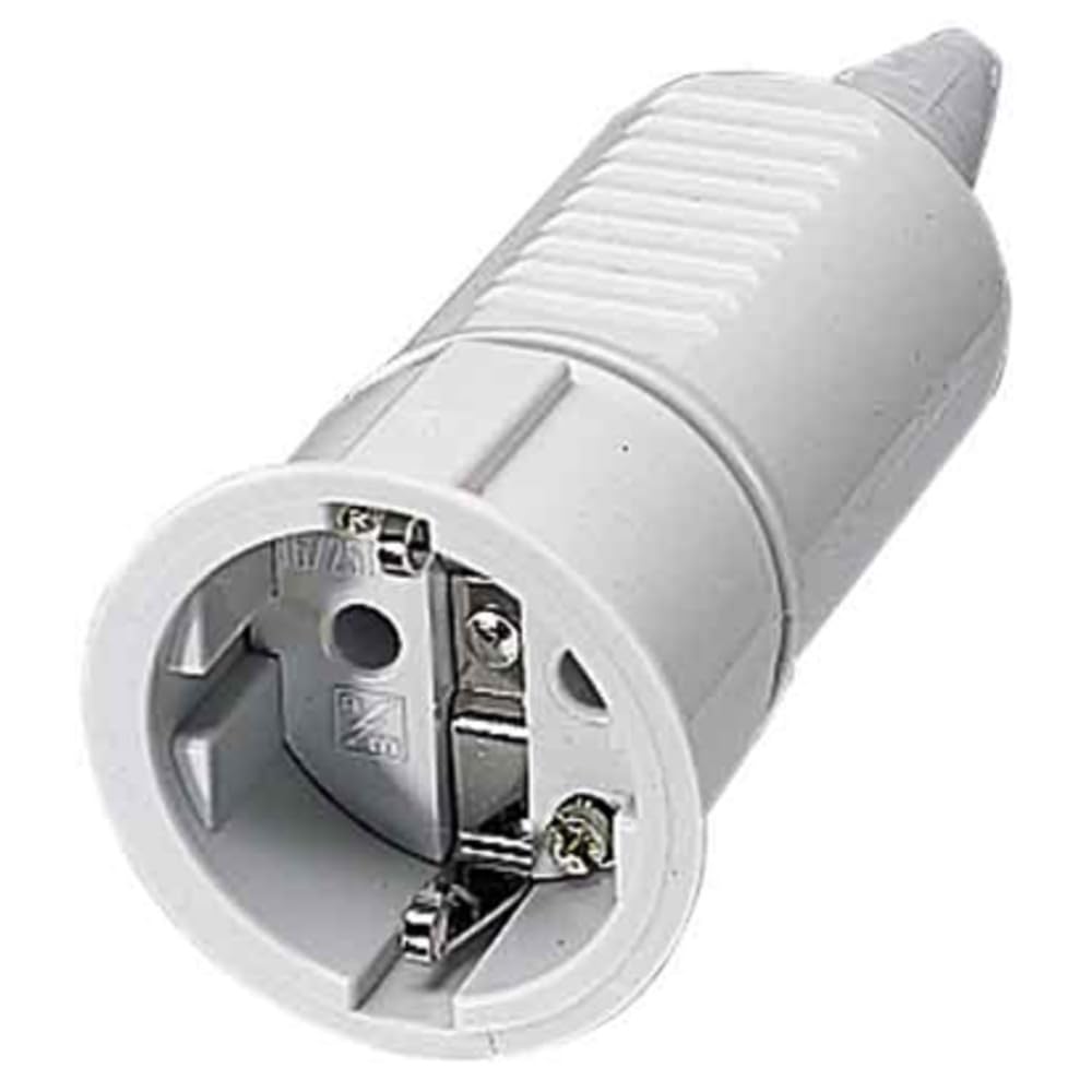 Mennekes Schuko-Kupplung 10752 16A,2p+E,230V,IP20gr SCHUKO® Schutzkontaktkupplung 4015394034827