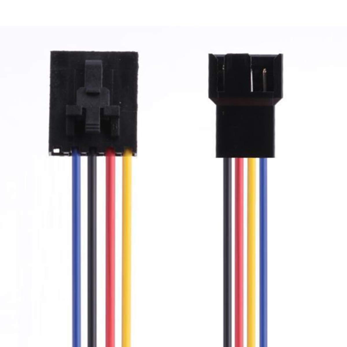 Pk Di 5 - Maschio 3 Pin Ventola Connettore Alimentazione - Nero Inc Pin - Foto 3