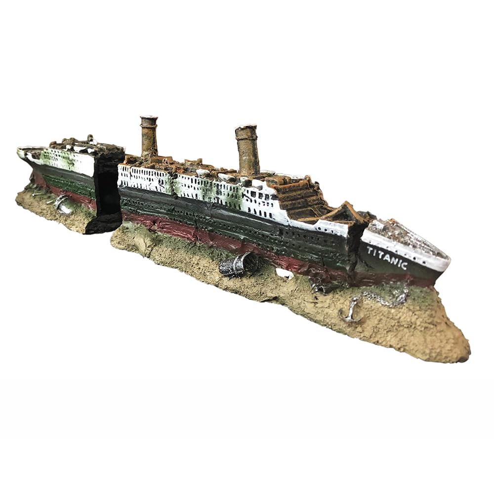 有し日のタイタニック号　レジン　沈没ジオラマ TITANIC SINKING RESIN ART / 沈むタイタニック【レジン】 - YouTube