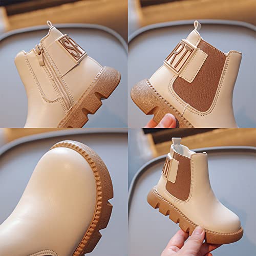 Little Girls Soft Sole Shoes Kids Shoes Solid Color Short Boots Shoes Fashion Non Slip Breathable Nude Boots3