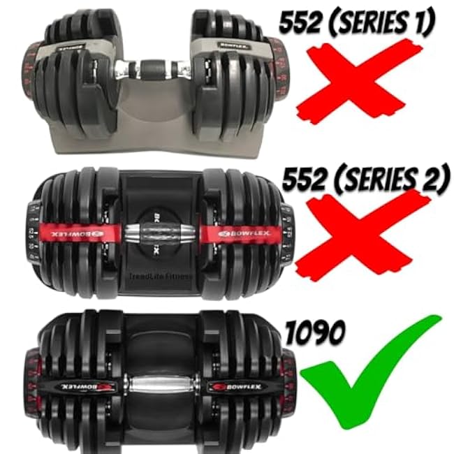 SelectTech 1090 Weight Plate - Replacement for Bowflex Model: 1090 Adjustable Dumbbells - (Choose your plate)