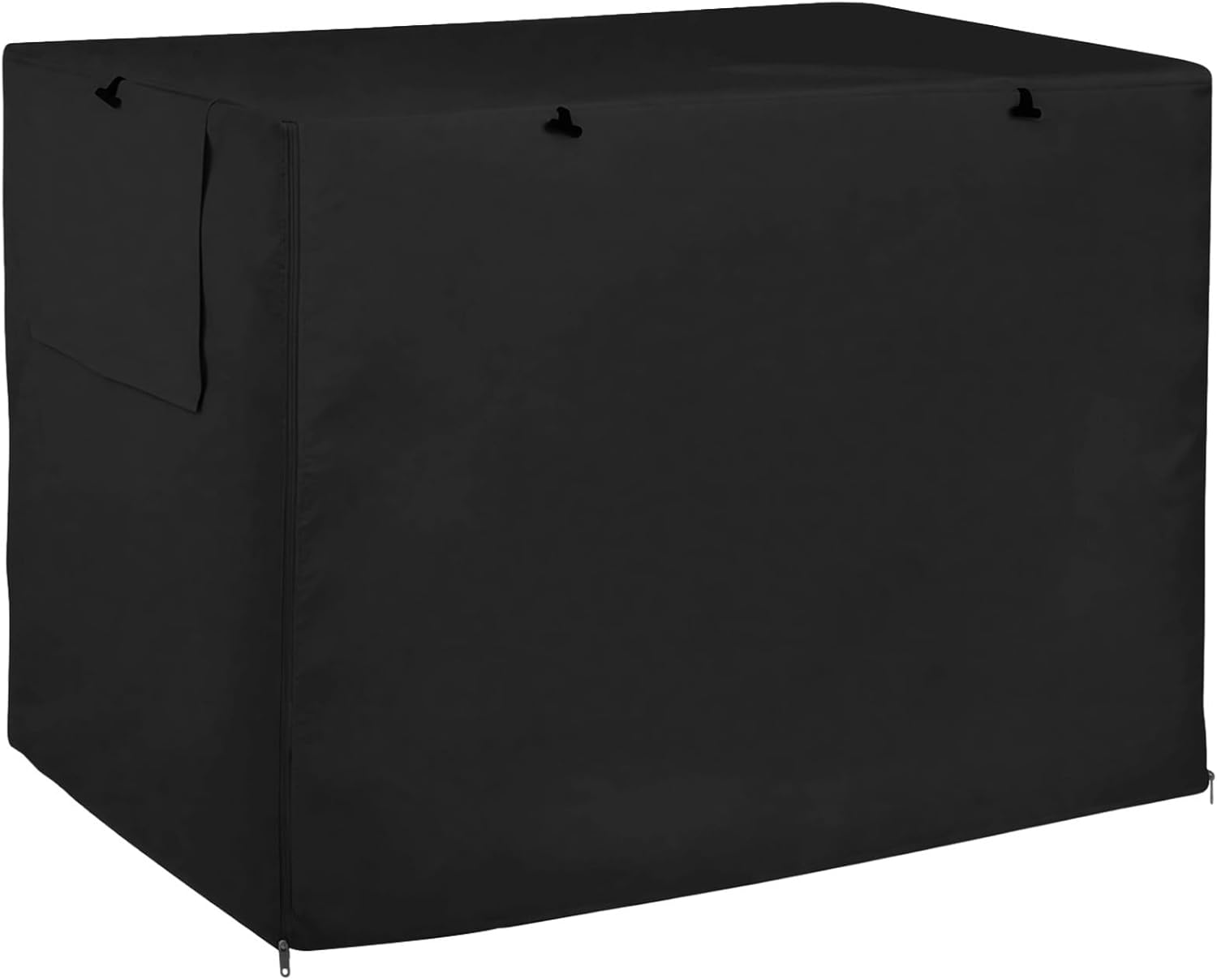 Outdoor Dog Crate Cover, 9.6 x 31.1 x 33.1 in, Black, 210D Oxford Fabric, Full Coverage for Dog Crate, for Patio Garden Use