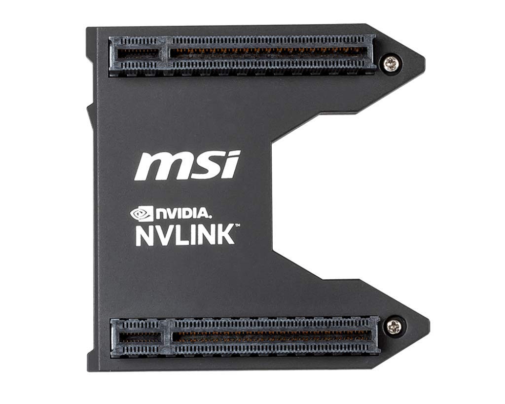 Nvlink ブリッジ Msi MSI GeForce RTX Nvlink 4 slots espaçamento SLI Bridge (GeForce RTX