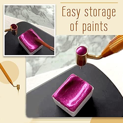 Slanting Fine Line Paint Pen Precision Touch Up Paint for Rock Chips and Scratch Repair Slash Thin Line Paint Pen 1/2pcs