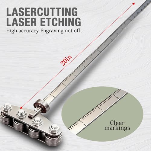 16in Stainless Steel Rip Cut Circular Saw Guide